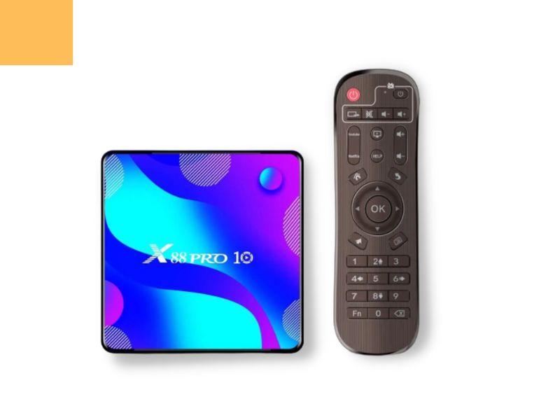 Смарт приставка Медіаплеєр стаціонарний Android TV Box XPRO X88 Pro 4/32 Gb Android 10 (X88 Pro)