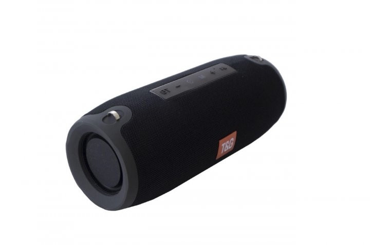 Портативна колонка B.U.M. TG 118 20Вт з фонариком USB, AUX, Bluetooth чорна (B.U.M.TG118)