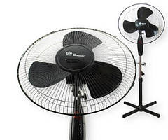 Якісний потужний вентилятор для підлоги DOMOTEC DT-190 чорний (DT-190_926)