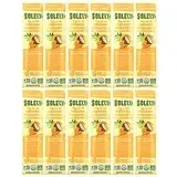Solely, Organic Fruit Jerky, ананас з кокосом, 12 смужок по 23 г (0,8 унції)