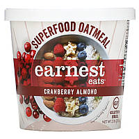 Earnest Eats, Superfood Oatmeal, клюква и миндаль, 67 г (2,35 унции) в Украине