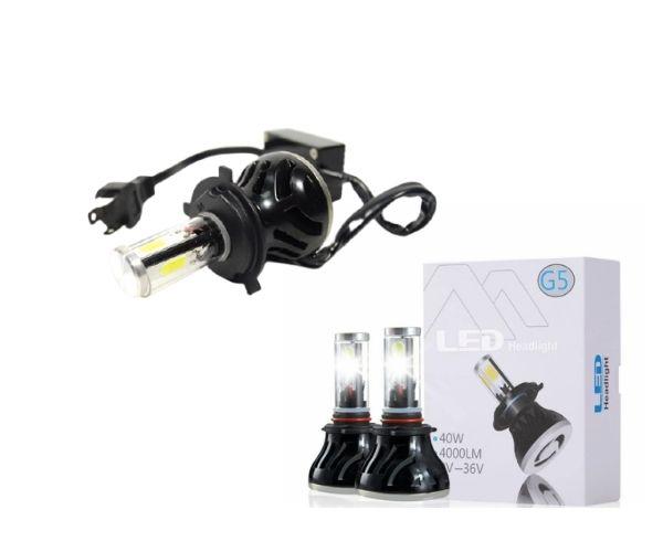 Лампи світлодіодні XPRO COKOL G5 LED H4 LED в авто надяскраві 8000LM G5 LED із цоколем H4 потужністю 40W