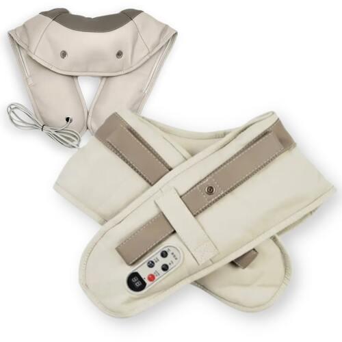 Масажер для шиї ударний Cervical Massage Shawls ST280 Бежевий (ST280_629)