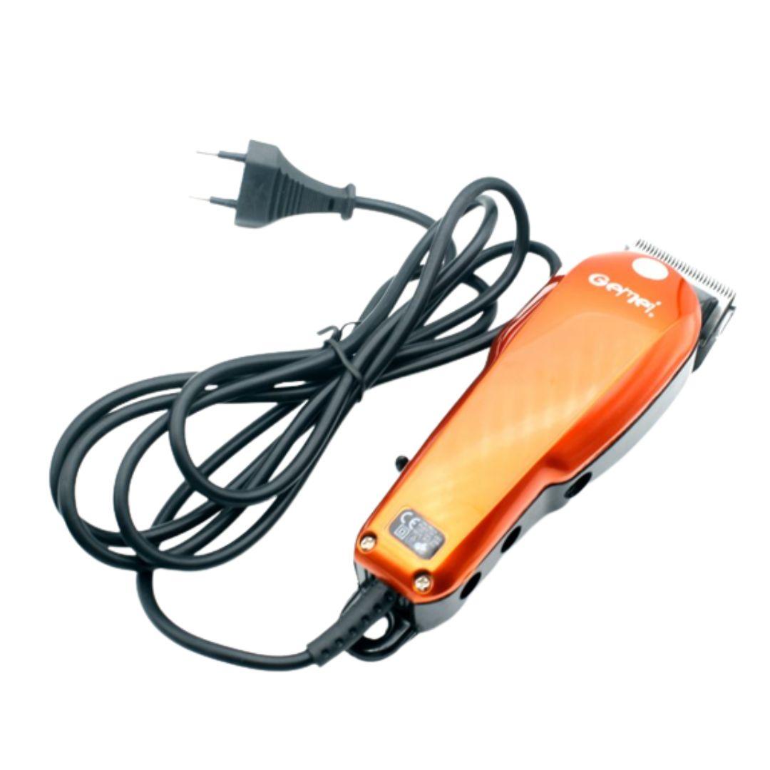 Якісна машинка для стрижки волосся з 4 знімними насадками Gemei GM1-1005 червоний (lp-91051_328), фото 1