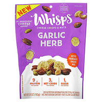 Whisps, Cheese Crisps & Nuts, Garlic Herb, 5.75 oz (163 g) в Украине