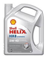 Моторное масло Shell Helix HX8 Synthetic 5W-40 | 4 литра | 550052837