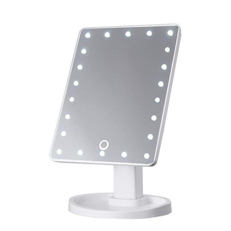Дзеркало для макіяжу з підсвіткою Kras.A LED Mirror22 LED сенсорне регулювання