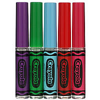 Lip Smacker, Crayola, Liquid Lip Gloss, Best Flavor Forever, 5 Pack, 0.09 fl oz (2.8 ml) Each в Украине