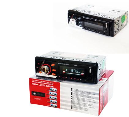 Автомагнітола з FM тюнером у режимі стерео XPRO 1283 ISO USB SD/TF AUX FM радіо 4 x 50W чорний (lp-90994_446)