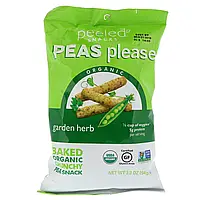 Peeled Snacks, Organic, Peas Please, Garden Herb, 3.3 oz (94 g) (Discontinued Item) в Украине