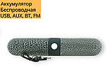 Портативна колонка XPRO RC-1038 5Вт USB, AUX, FM, Bluetooth чорна (LP-78691), фото 2