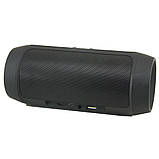 Портативна колонка XPRO CHARGE 2 10Вт Powerbank USB, AUX, FM, Bluetooth чорна (lp-89630), фото 5