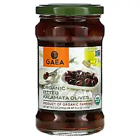 Gaea, Органические оливки Каламата без косточек, 10.2 унций (290 г) в Украине