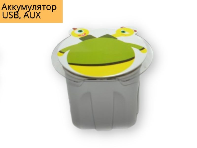 Портативна колонка XPRO HX-208 3Вт USB, AUX, зелена (lp-30198), фото 1