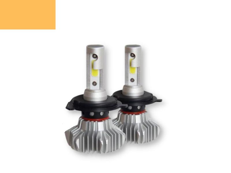 Автолампи XPRO S9 H7 LED надяскраві світлодіодні 6000К 50W 2 шт (MER-13873)