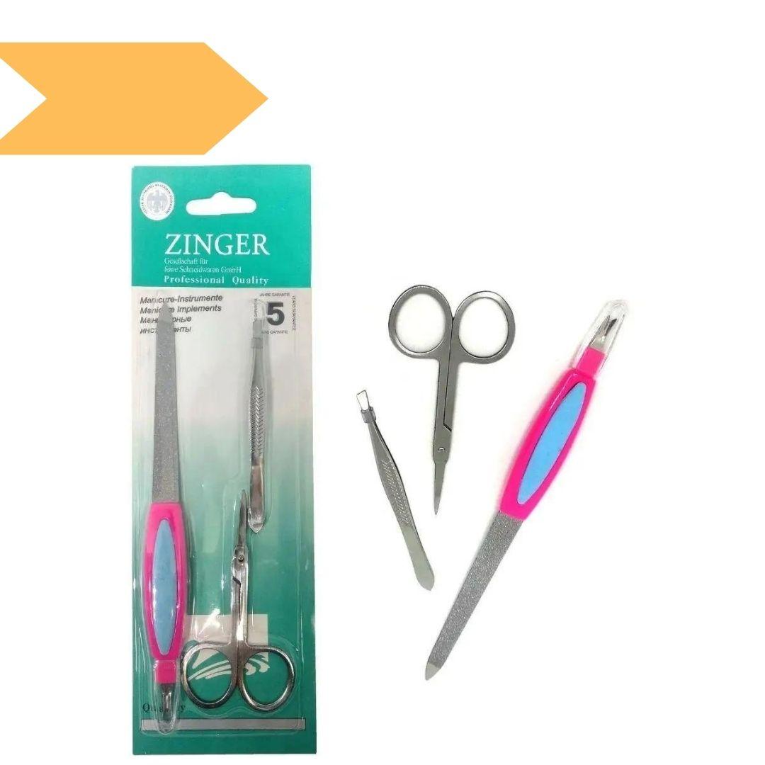 Манікюрний набір XPRO Zinger Z-444 ТІЛЬКИ ПАКУВКОЮ 12 штук (600) (GR- 254_198), фото 1