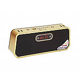 Портативна колонка XPRO RX-S02BT 5Вт USB, AUX, FM, Bluetooth золота (lp-86877), фото 5