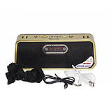 Портативна колонка XPRO RX-S02BT 5Вт USB, AUX, FM, Bluetooth золота (lp-86877), фото 6