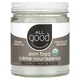 All Good Products, Skin Food, органическое кокосовое масло, 212,6 г (7,5 жидк. Унции) в Украине