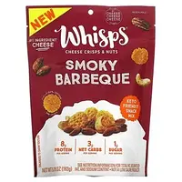 Whisps, Cheese Crisps & Nuts, Smoky Barbeque, 5.75 oz (163 g) в Украине