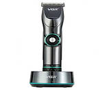 Професійна бездротова машинка для стрижки волосся та бороди VGR V-256 Чорний (V-256_1116), фото 3