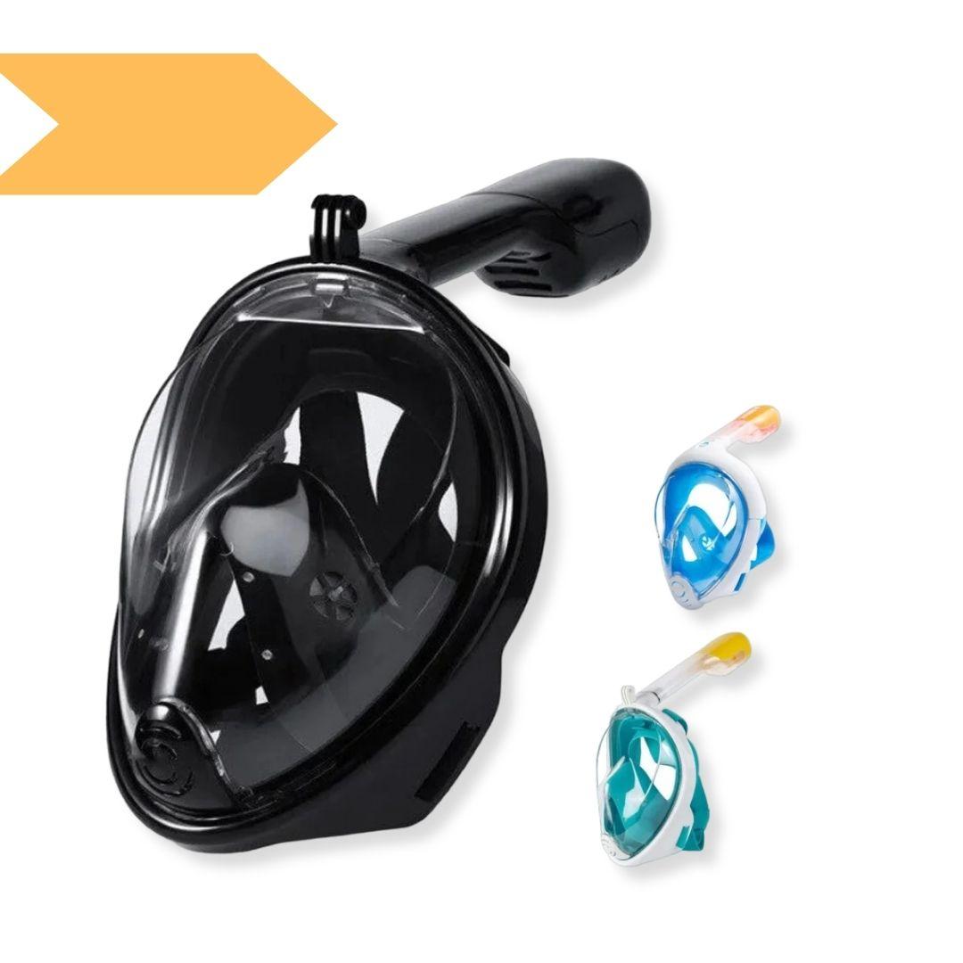 Маска для плавання снорклінга XPRO Good One W-65 чорна (MER-13324_516), фото 1