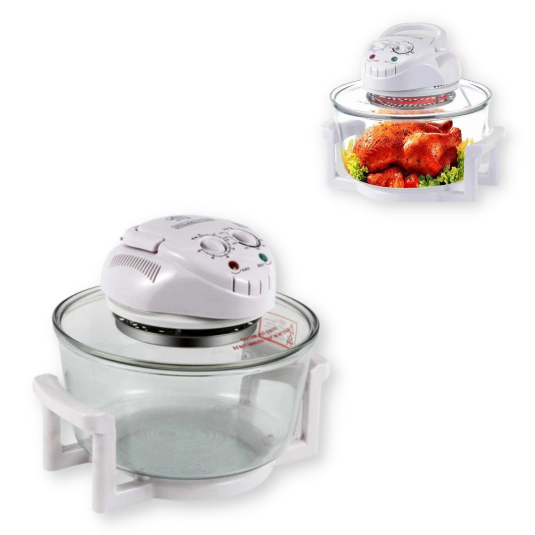 Фритюрниця аерогриль електрична конвекційна Top Kitchen 1400 Вт білий (TK-000112_1073)