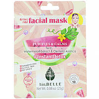 Biobelle, Botanic Fiber Facial Mask, Purifies & Calms, #InstantDetox, 1 Sheet, 0.88 oz (25 g) в Украине