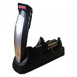 Професійна машинка для стрижки волосся і бороди тример 3в1 XRPO GM 591 біла (GM 591 ), фото 3