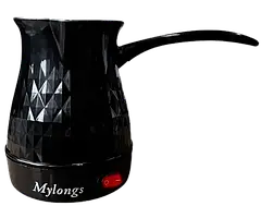 Турка електрична Mylongs KF-011 0,5 л терморегулятор автовідключення 600 Вт чорна (KF-011_202)