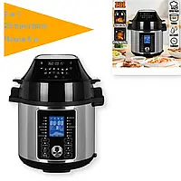 Мультиварка + фритюрниця багатофункціональна універсальна автоматичні програми антипригарне покриття 2 в 1 MS 7728 6л