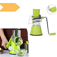 Овочерізка XPRO Kitchen master 806 (TM-16) (24) 3 насадки зелена (MER-13063_206)