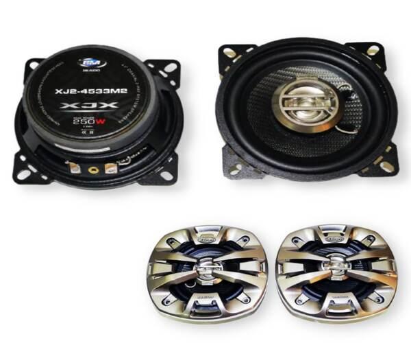 Автомобільна акустика BOSCHMANN BM AUDIO XJ2-4533 M2 10см 250W 2х Чорний (XJ2-4533_609)