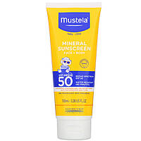 Mustela, минеральное солнцезащитное средство для детей, SPF 50, 100 мл (3,38 жидк. унции) в Украине