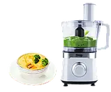 Кухонний комбайн 4 функції 1,5 л просте керування регулювання потужності імпульсний режим 800Вт DSP KJ3041A White, фото 3