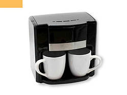 Кавоварка крапельна на дві чашки 500Вт XPRO RB-613 чорна (RB-613)