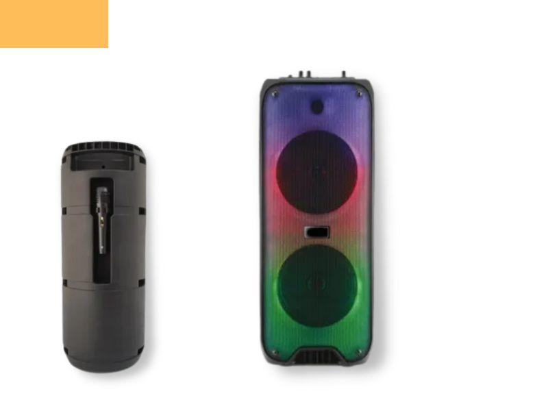 Портативна колонка бумбокс XPRO RX-8250 валіза 30Вт, USB, SD, FM радіо, Bluetooth, 1 мікрофон, ДК (MER-15666), фото 1