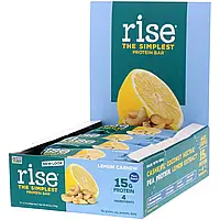 Rise Bar, THE SIMPLEST PROTEIN BAR, Lemon Cashew, 12 Bars, 2.1 oz (60 g) Each (Discontinued Item) в Украине