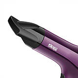 Фен професійний для волосся з насадкою та гребінцем DSP-30141 2000 Вт чорний (DSP-30141), фото 4