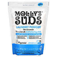 Molly's Suds, Стиральный порошок, суперконцентрированный, перечная мята, 47 унц. (1,33 кг) (Discontinued Item)