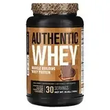 Jacked Factory, Authentic Whey, сывороточный протеин для наращивания мышечной массы, соленый шоколад и в в