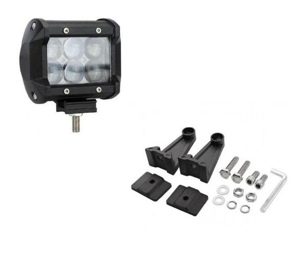 Автофара прожектор світлодіодна зовнішня LED (6 LED) 2040LM потужністю 18W і колірною температурою 6000 K XPRO