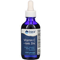 Trace Minerals Research, Vitamin C + Ionic Zinc, 2 fl oz (59 ml) в Украине