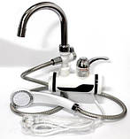 Водонагрівач Delimano з душем з під'єднанням знизу або збоку (e607b6-54), фото 3