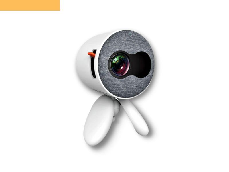 Проектор дитячий мультимедійний компактний PANOPLUS YG220 WIFI (MER-14431)