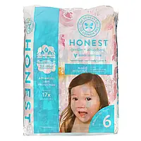 The Honest Company, Honest, подгузники, размер 6, от 35 кг, роза, 18 подгузников в Украине