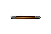 Ручка (манипула) для ручной техники (микроблейдинг) PMU металлическая желтая с цангой с двух сторон CHN