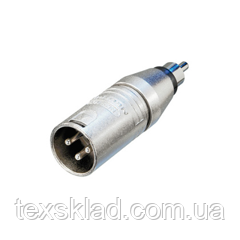 Перехідник з RCA (тато) на канон тато GCB010