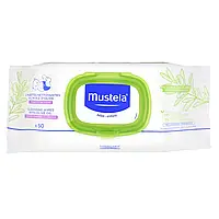 Mustela, Baby, Cleansing Wipes, Diaper Change Cleanser, with Olive Oil, 50 Wipes в Украине