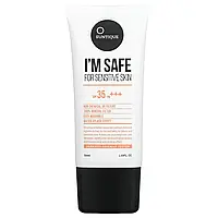 Suntique, I'm Safe For Sensitive Skin, SPF 35 PA +++, 50 мл (1,69 жидк. Унции) в Украине